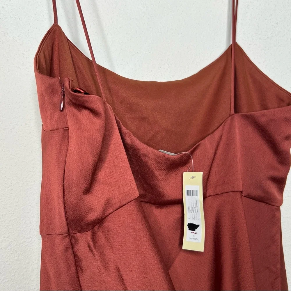 BHLDN Leti Dress in Cinnamon, size 10 NWT - Picture 6 of 8